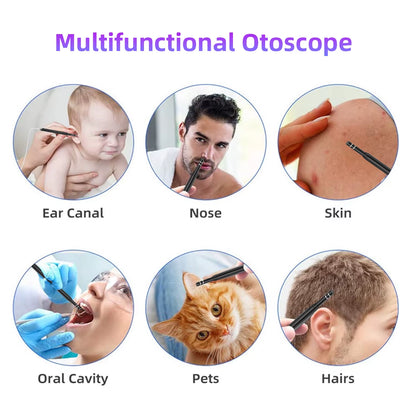 Ear Wax Removal USB Otoscope Cleaner Cleaning Pick Tool LED Light Camera Endoscope Clean Earwax Remover Personal Health Care